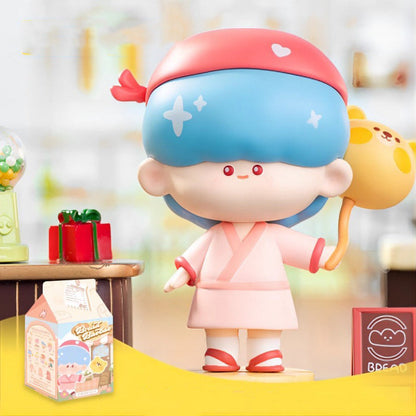 【BOGO】Bread Baobao Brother And Sister Bakery Series PVC Figures