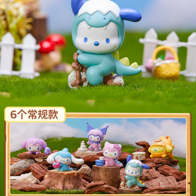 Sanrio Characters Dinosaur Dress Up Series PVC Figures