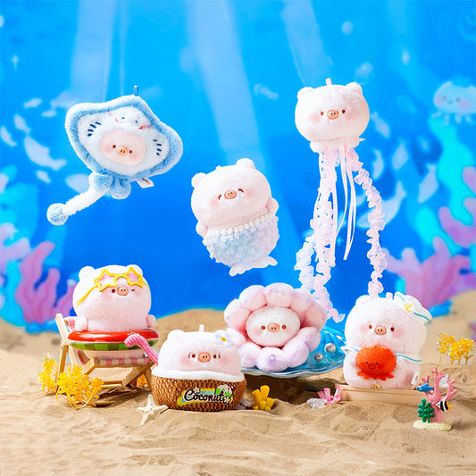 TIAN BAO Pig Aquarium Series Plush Dolls