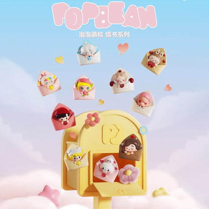 POP BEAN Love letter Series PVC Figures