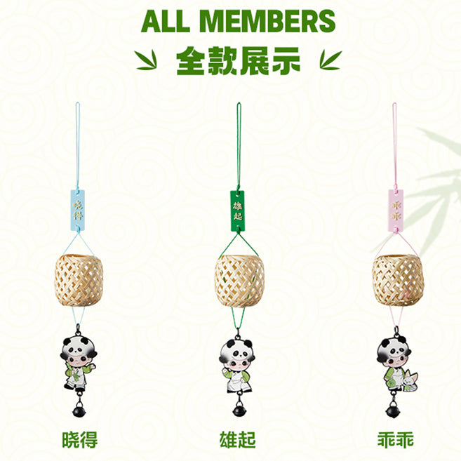 City Break DIMOO·CHENGDU Limit Bamboo Weaving Windbell Series Toys