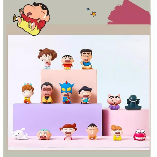 Crayon Shin-chan Scare Mini Beans Series PVC Figures