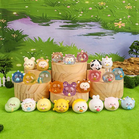 Chinese Zodiac Mini Tuantuan Series Figures