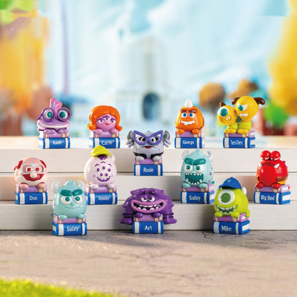 DSN PIXAR Monsters University Mini Beans Series PVC Figures