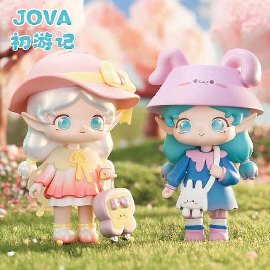 【BOGO】JOVA Initial Travel Notes Series PVC Figures