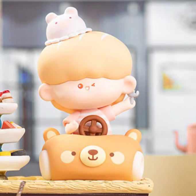 【BOGO】Bread Baobao Brother And Sister Bakery Series PVC Figures