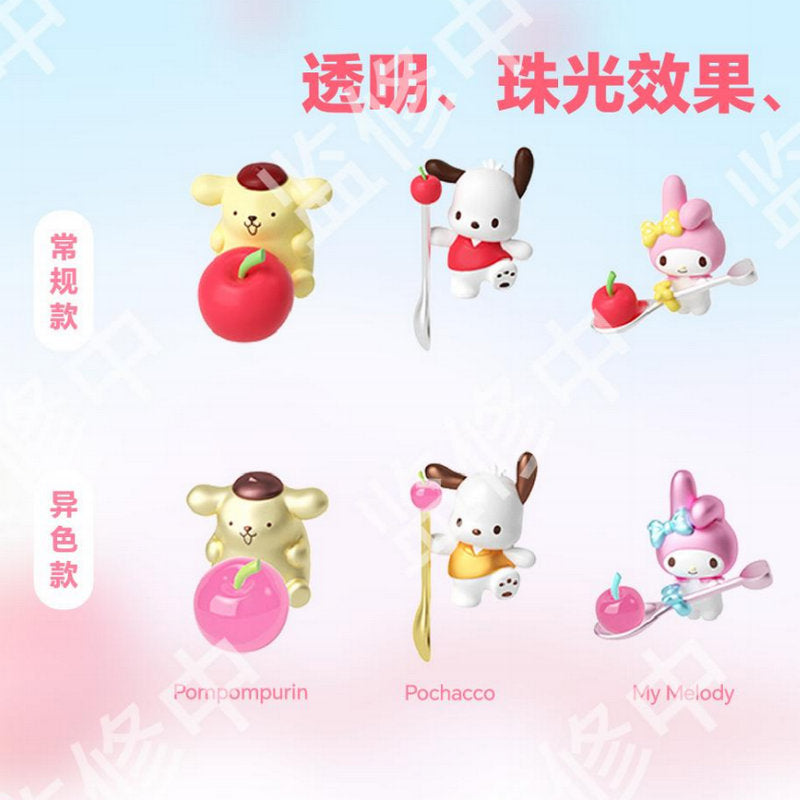 Sanrio Characters Cherry Mini Beans Series PVC Figures