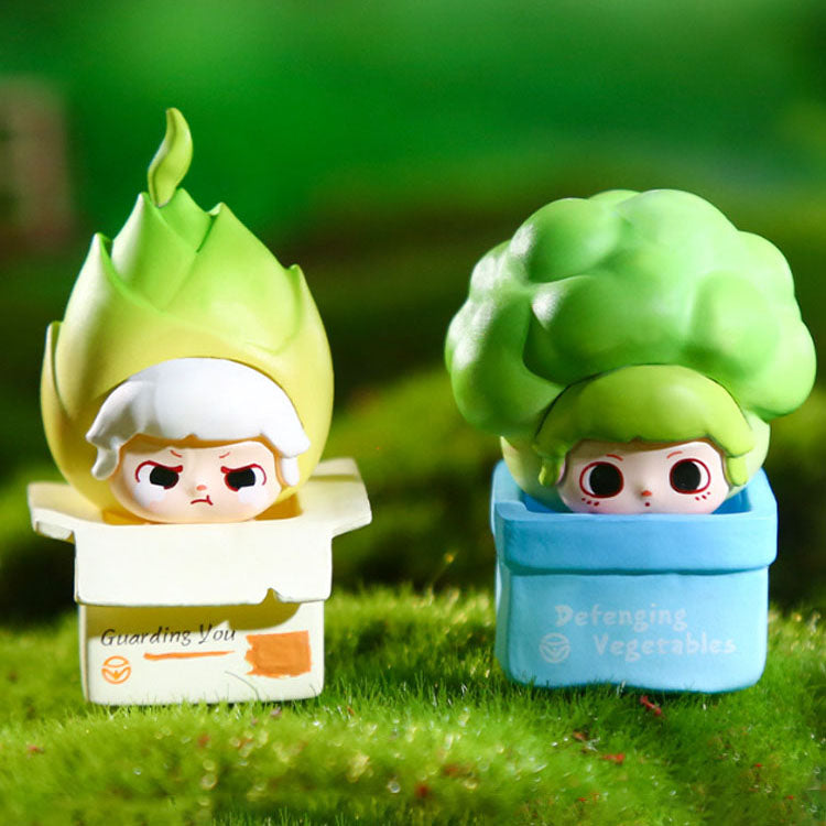 ThingsWoo Vegetables Mini Beans Series PVC Figures