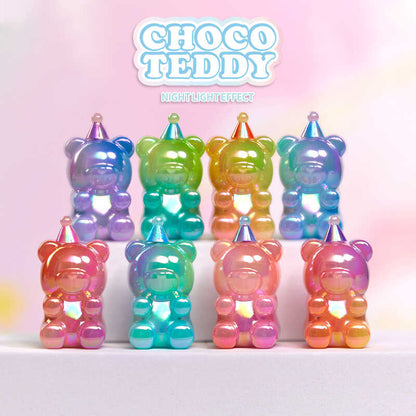 Choco Teddy Colorful Candy Series PVC Figures