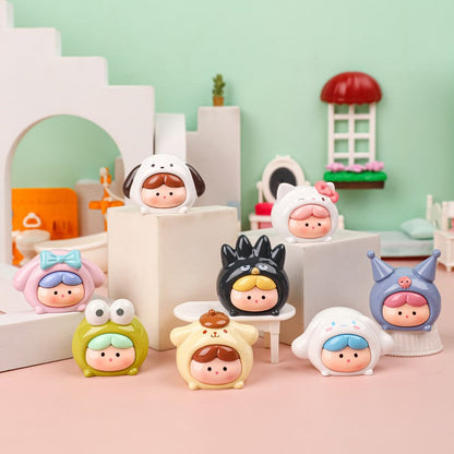 ThingsWoo Cute Little Mini Beans Series Figures