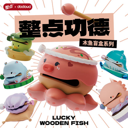 Lucky Wooden Fish Series PVC Figures