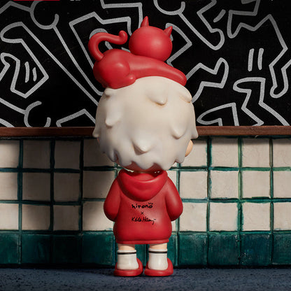 Hirono×Keith Haring 10 CM & 15 CM PVC Figures