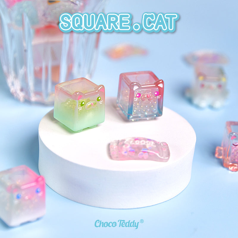 SQUARE.CAT Ice Mini Beans SSeries PVC Figures