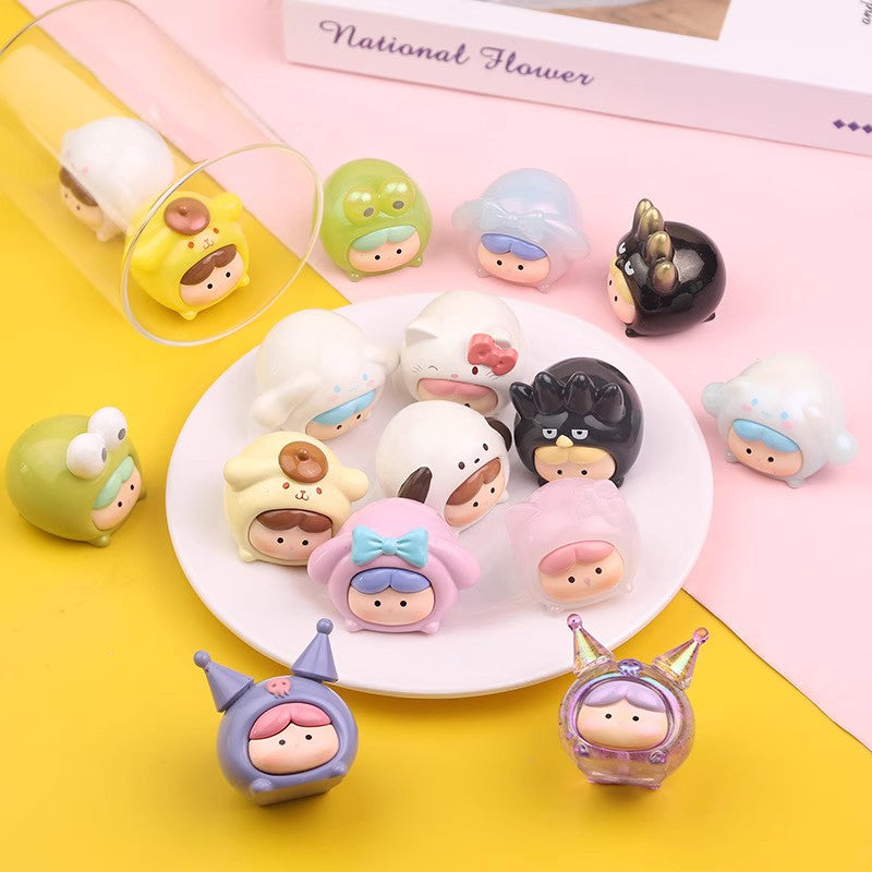 ThingsWoo Cute Little Mini Beans Series Figures