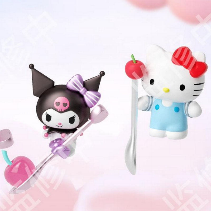 Sanrio Characters Cherry Mini Beans Series PVC Figures