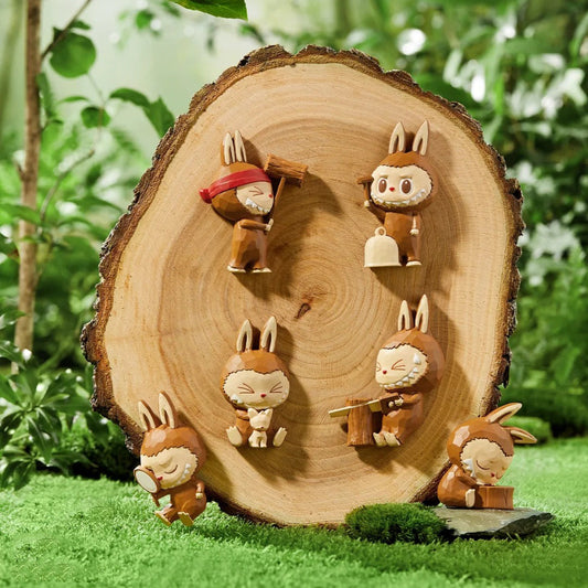 LABUBU Timber Workshop Series-Fridge Magnet Toys