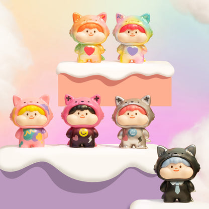 Meatball Cotton Fox Fairy Mini Beans Series PVC Figures