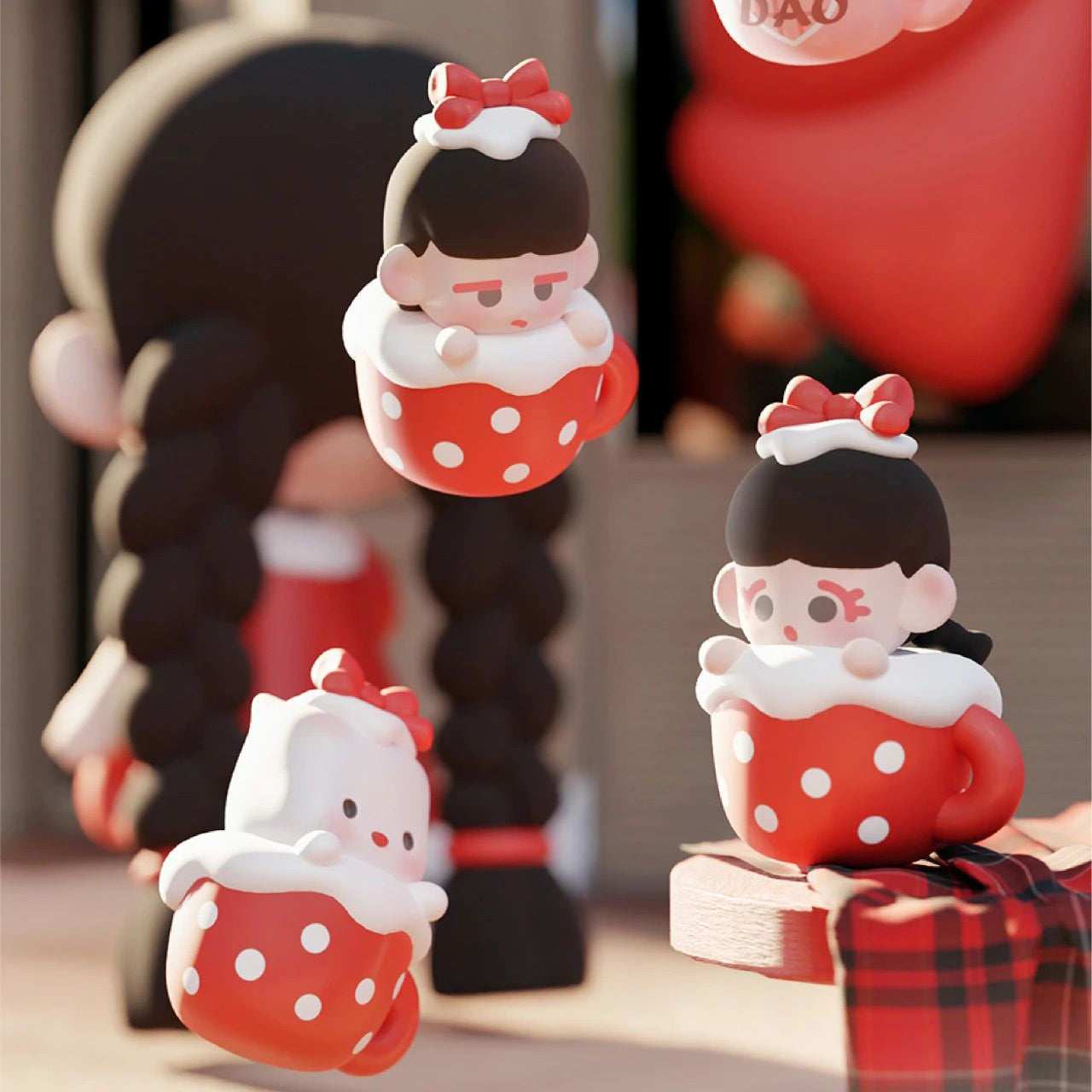 MMs Winter Vibes Mini Beans Series PVC Figures