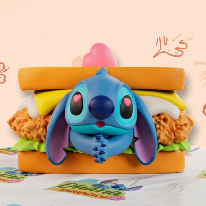 Stitch Sandwich Stacker Series PVC Figures