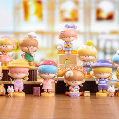 【BOGO】Bread Baobao Brother And Sister Bakery Series PVC Figures