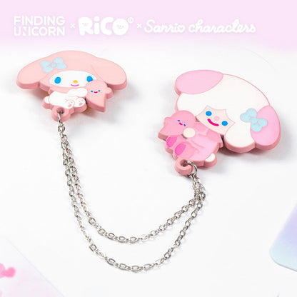 RiCO x Sanrio Characters Happy Paradise Present Series Badge Toys