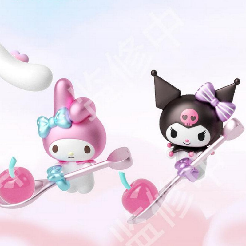 Sanrio Characters Cherry Mini Beans Series PVC Figures