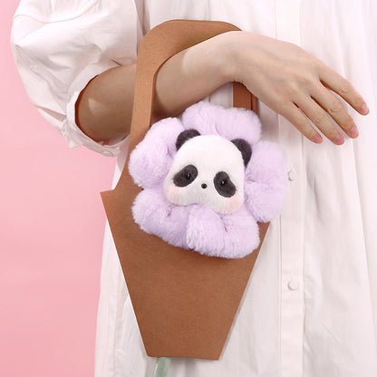 Panda Roll Plush Flower Series Dolls