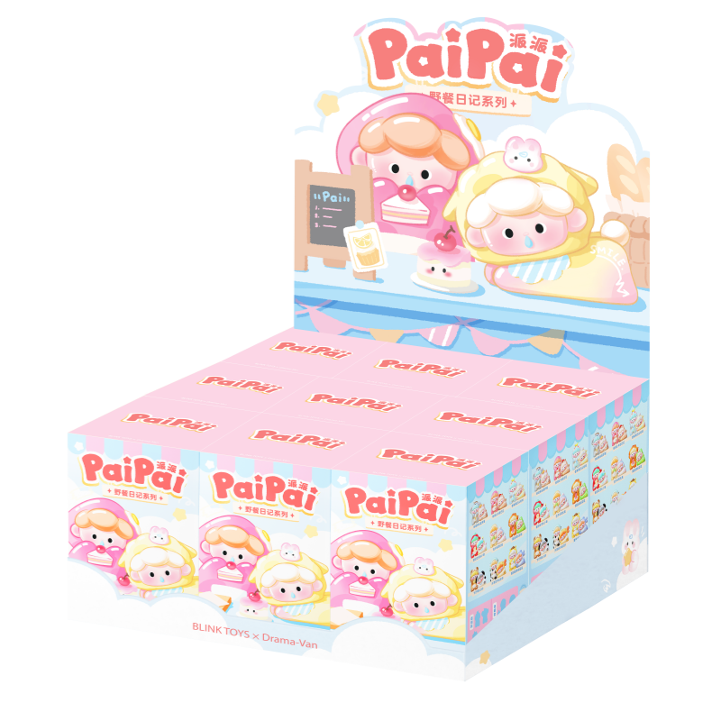 PaiPai Picnic Diary Series PVC Figures