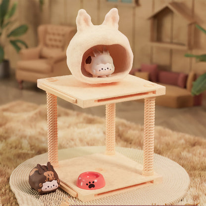 【BOGO】KIKI Cat Apartment Series PVC Figures