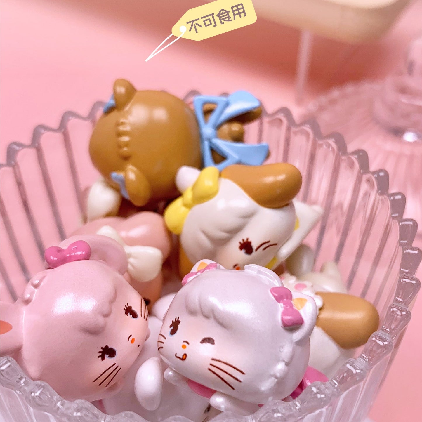 Mikko Lay-down Mini Beans Series PVC Figures