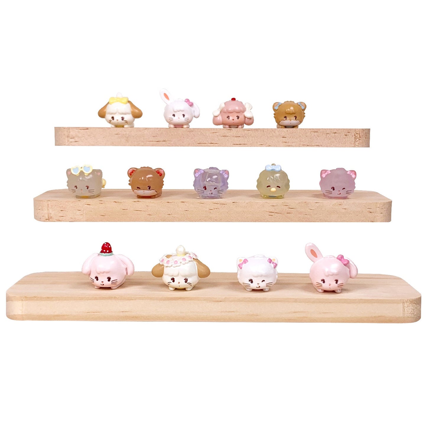 Mikko Lay-down Mini Beans Series PVC Figures