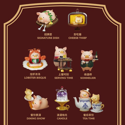 LuLu the Piggy Pigchelin Restaurant Series PVC Figures