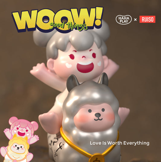 WOOW Have Fun Together Mini Beans Series PVC Figures