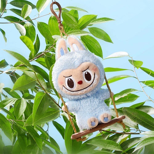 LABUBU Timber Workshop Series-Playing on the Swing Plush Pendant