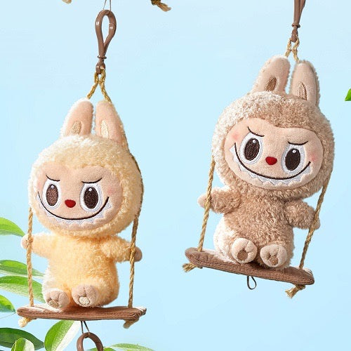 LABUBU Timber Workshop Series-Playing on the Swing Plush Pendant