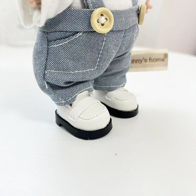 【Only clothes】Cute Mini Plush Doll'S Clothes Outfit Only Clothing Accessories For 17cm Dolls Sweater Hoodie Clothing DIY Kids Gifts