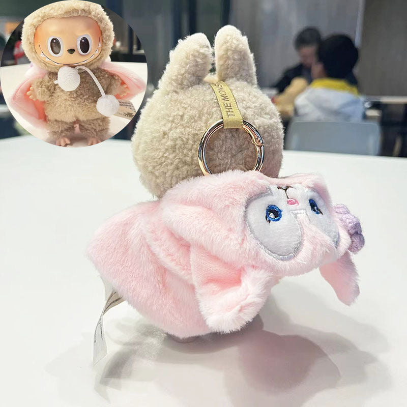 【Only clothes】Cute Mini Plush Doll'S Clothes Outfit Only Clothing Accessories For 17cm Dolls Sweater Hoodie Clothing DIY Kids Gifts