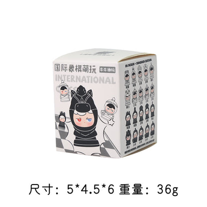 International Chess Mini Beans Series PVC Figures