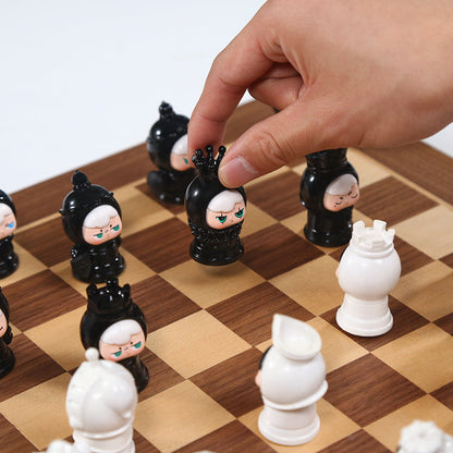 International Chess Mini Beans Series PVC Figures