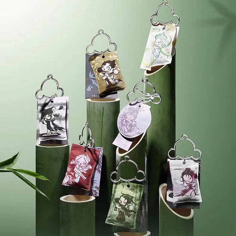 SKULLPANDA The Ink Plum Blossom Series-Sachet Pendant Figures