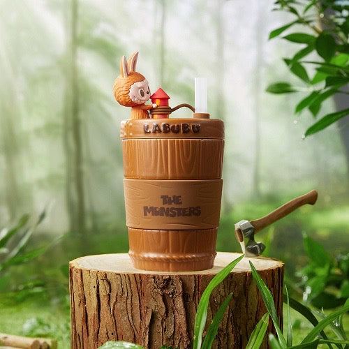 LABUBU Timber Workshop Series-Cask Cup Toy