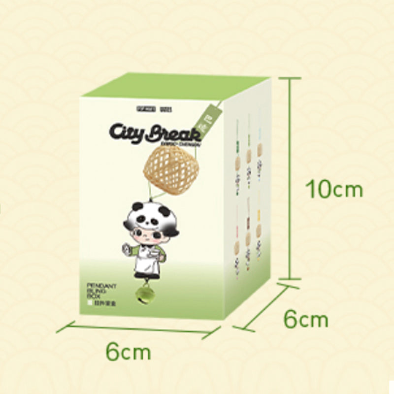 City Break DIMOO·CHENGDU Limit Bamboo Weaving Windbell Series Toys