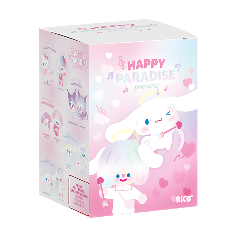 RiCO x Sanrio Characters Happy Paradise Present Series PVC Figures