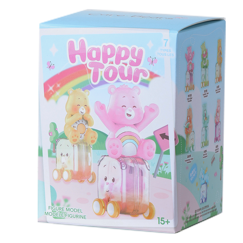 Care Bears Collection Happy Tour Series PVC Figures