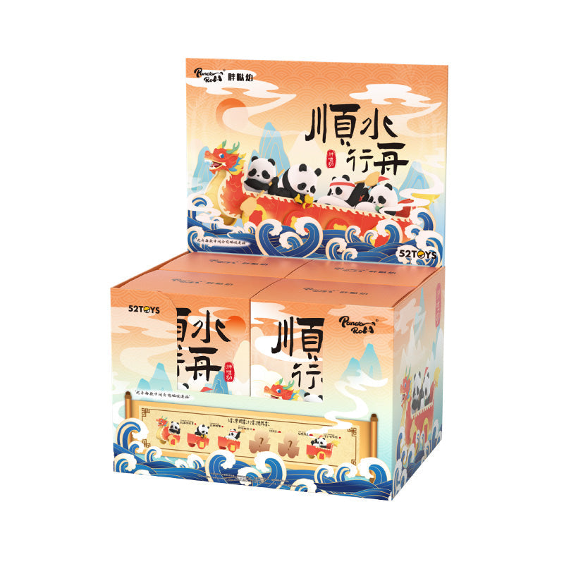 Panda Roll Dragon Boat Series PVC Figures