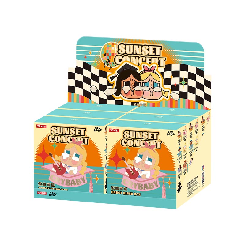 CRYBABY Sunset Concert Series-Badge Toys