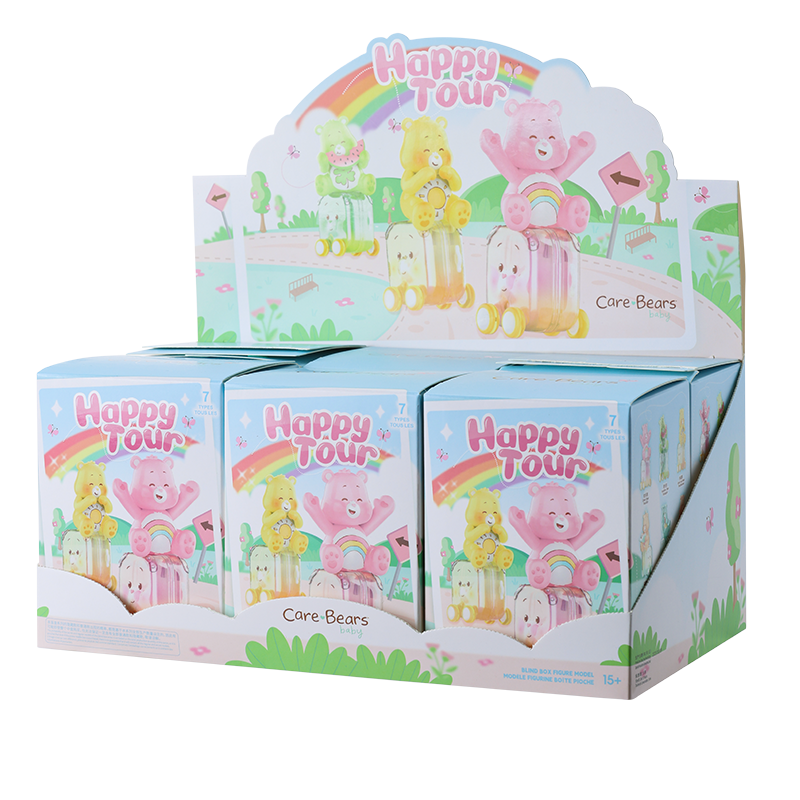 Care Bears Collection Happy Tour Series PVC Figures