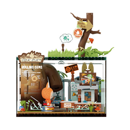 LABUBU THE MONSTERS Forest Secret Base Building Blocks