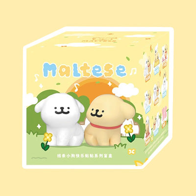 Maltese Happy Snuggling Series PVC Figures